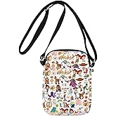 JNIAP Cartoon Movie Crossbody Bag Cartoon Lover Gifts Cartoon Characters Shoulder Bag