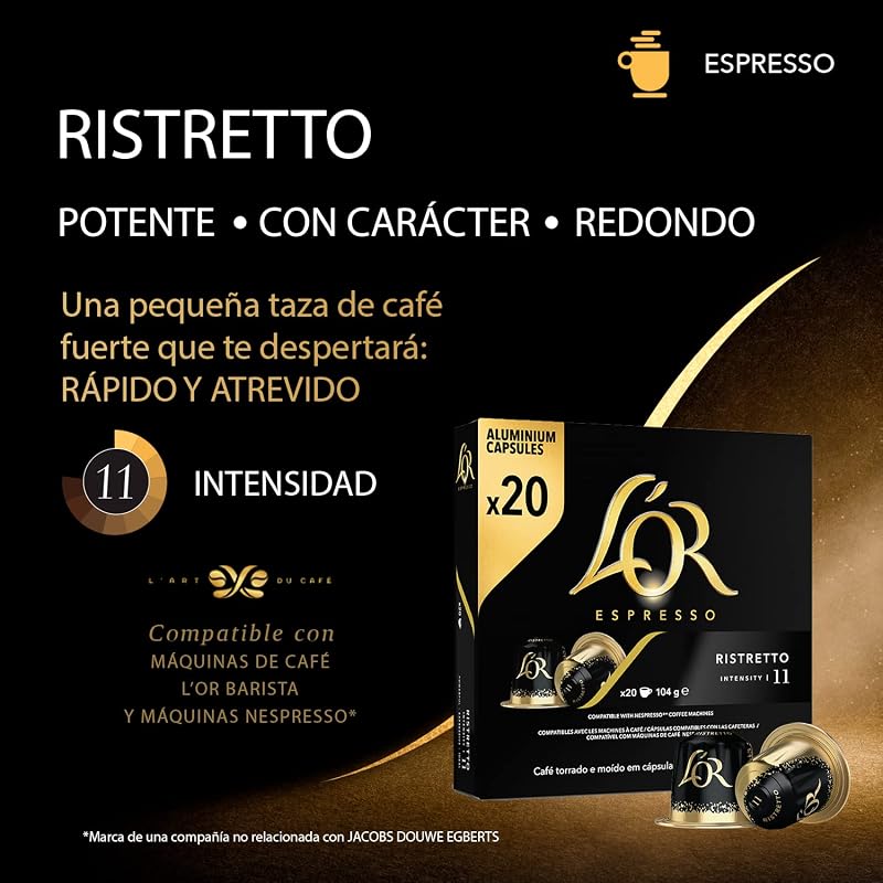 Espresso-Ristretto-Kaffeetassen, 10 x 20 Tassen (1040 g)