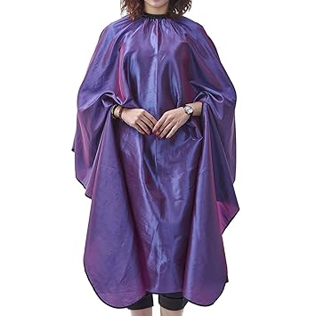 BESTCAPE Barbier Friseurumhänge Haarschneideumhang Friseur Cape Kleid Wasserdicht Salon Haare schneiden Schürze Haar Schneide