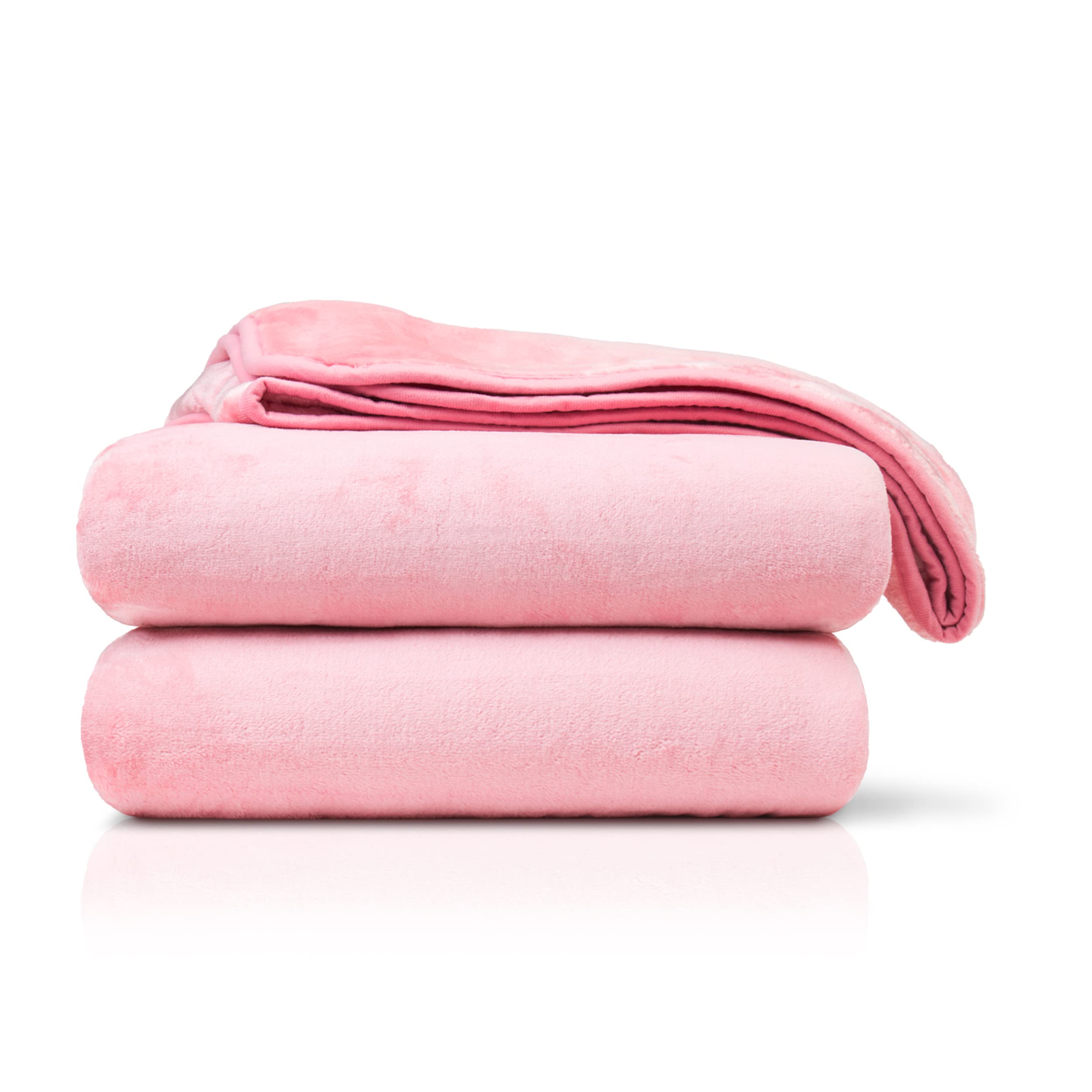 Amago - Cuddly Blanket, Cashmere Feel, 130 x 170 cm - Dusty Pink