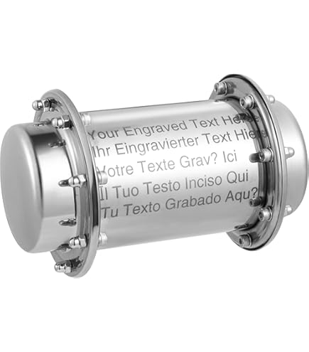 Amazon.com: OXYEFEI Customized Stainless Steel Time Capsule