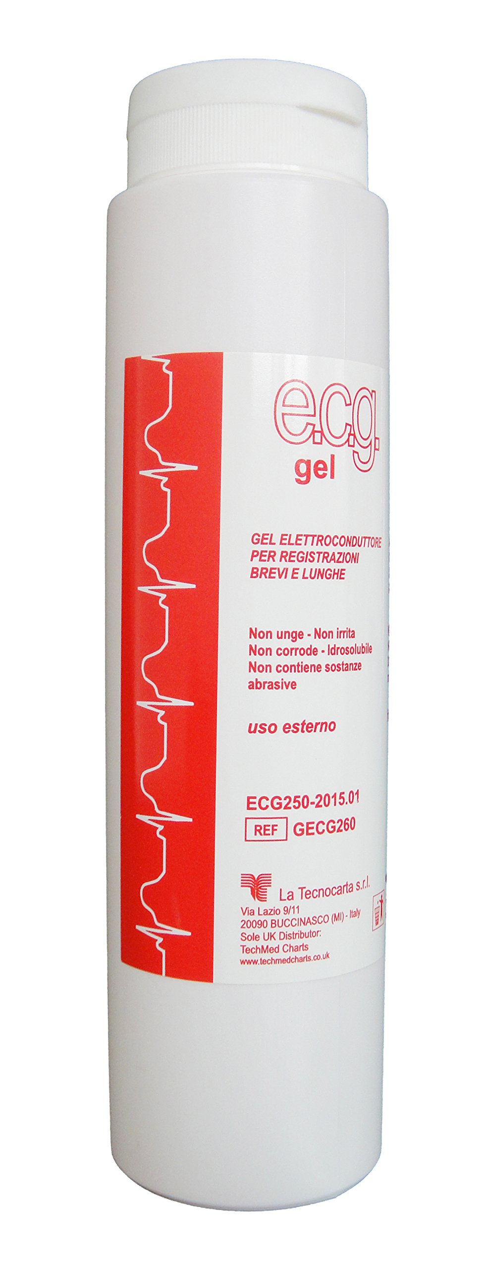 GECG260 ECG Gel 250ml flask