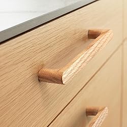 Evionlin Black Round 5 in 4 pcs Wooden Drawer Pulls
