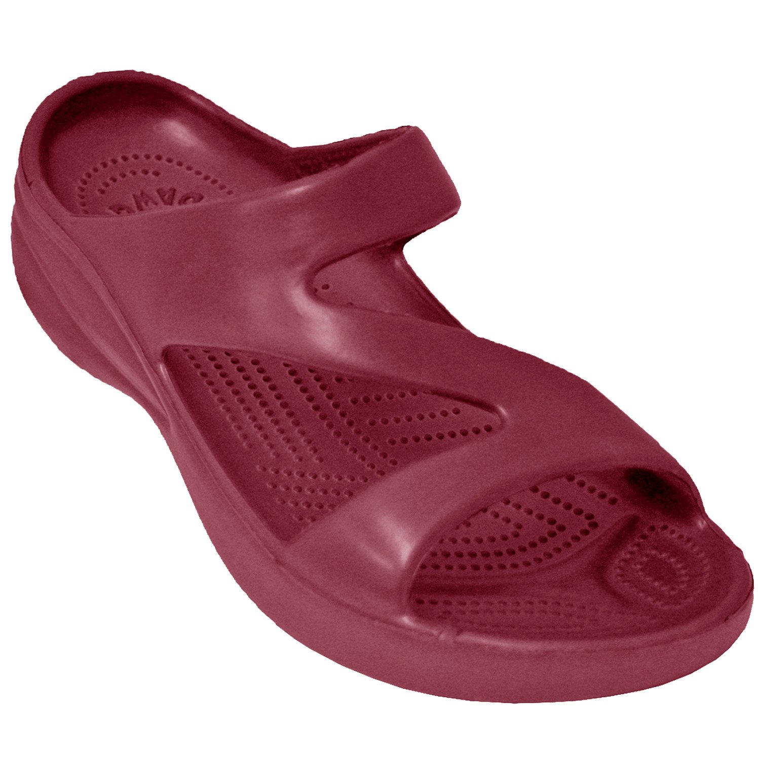 DAWGS Ladies Z Sandal,Burgundy,10 M US