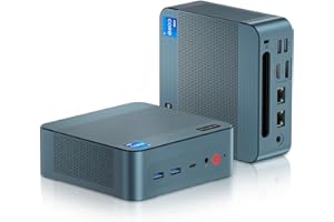 BOSGAME Mini PC Intel Core i9 12900H(14C/20T, up 5.0GHz), 32GB DDR5 RAM 1TB PCIe SSD, Small Desktop Computer Dual 2.5GbE/4x U