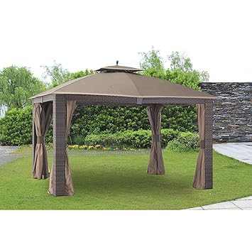 Sunjoy 110109107 10 X 12 Sonoma Gazebo Curtain Replacement