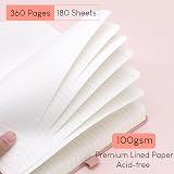 ISLAND A5 Lined Notebook 360 Pages 100gsm Lemon Hardcover view 5