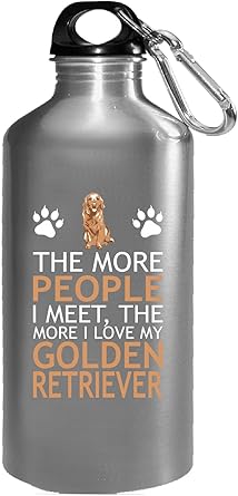 golden retriever water bottle