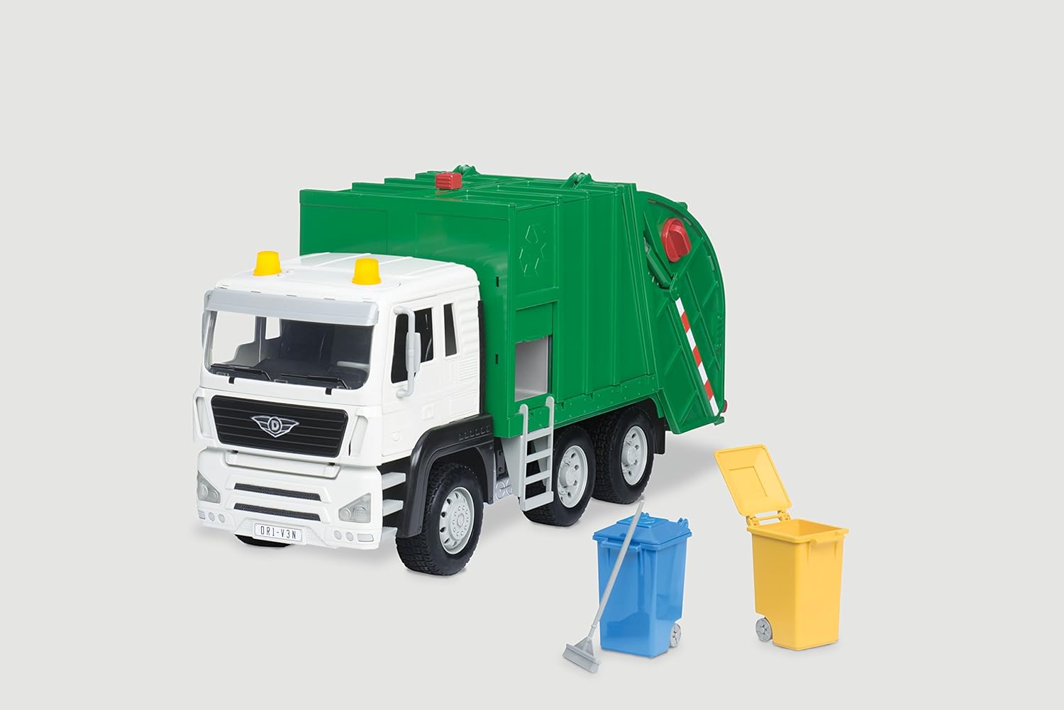 target driven garbage truck