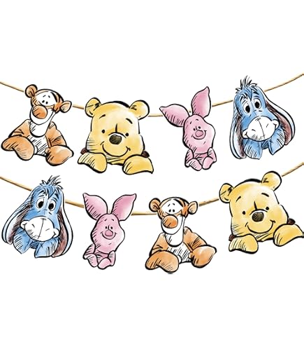 30 PCS Winnie The Pooh Baby Shower Game Cards - Mommy Or Daddy Advice Cards For New Parents | 6x6 Inch Party Activity