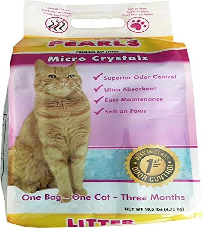 Litter Pearls Micro Crystals Cat Litter Amazon.co.uk Pet Supplies