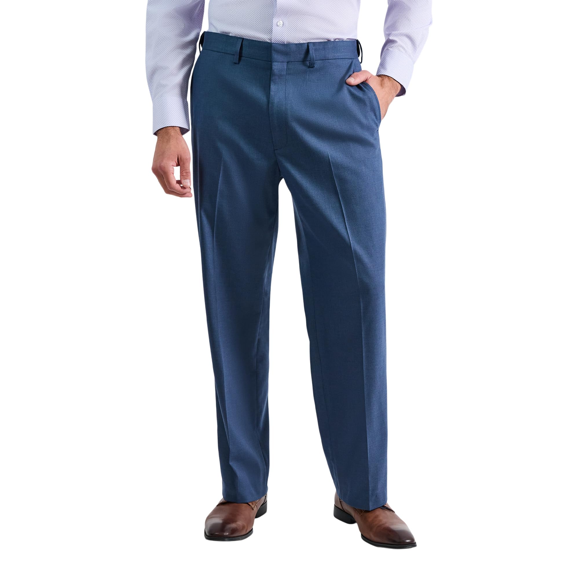 Haggar Men’s JMH Premium Classic Fit Suit Separates Jacket, Chambray