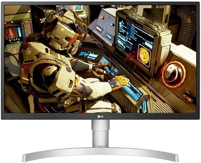LG 27UL550P 27 Inch 4K UHD IPS LED Monitor Silver