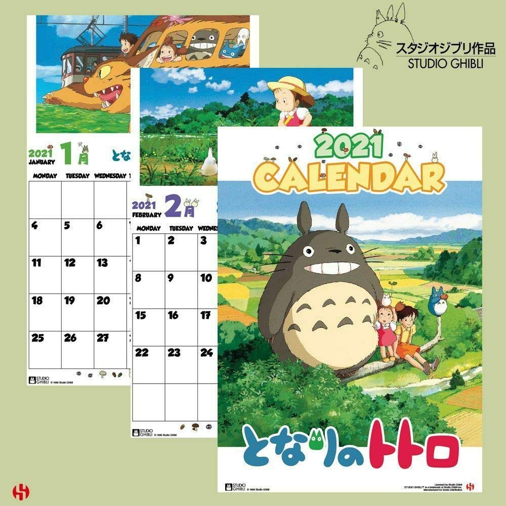 Semic Totoro Calendar 2021