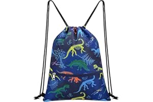 WAWSAM Drawstring Backpack for Kids, Drawsting Gym Swim Bag for Boys Girls