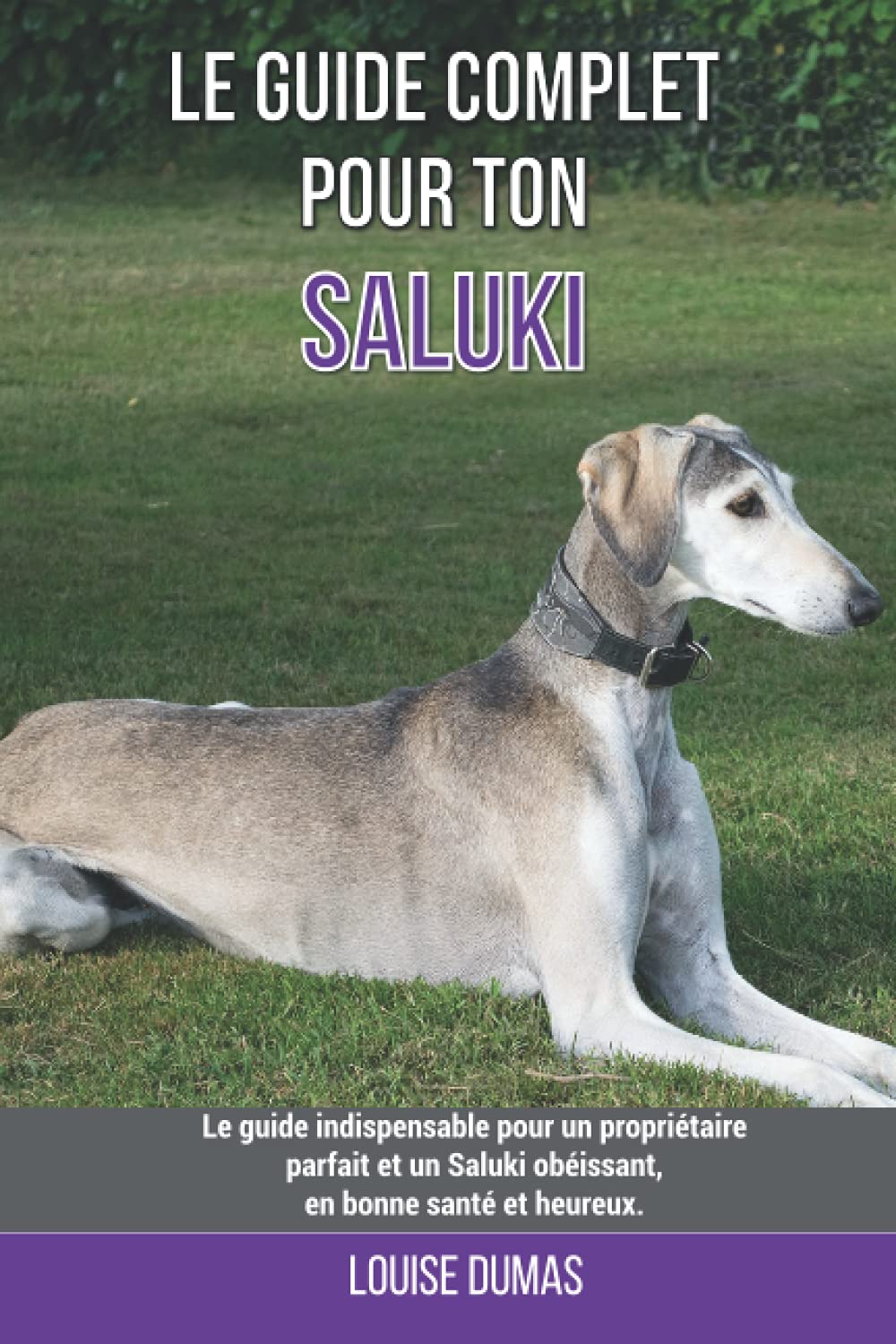 Le guide complet pour ton Saluki: Le guide indispensable pour un propriétaire parfait et un Saluki obéissant, en bonne santé et heureux.