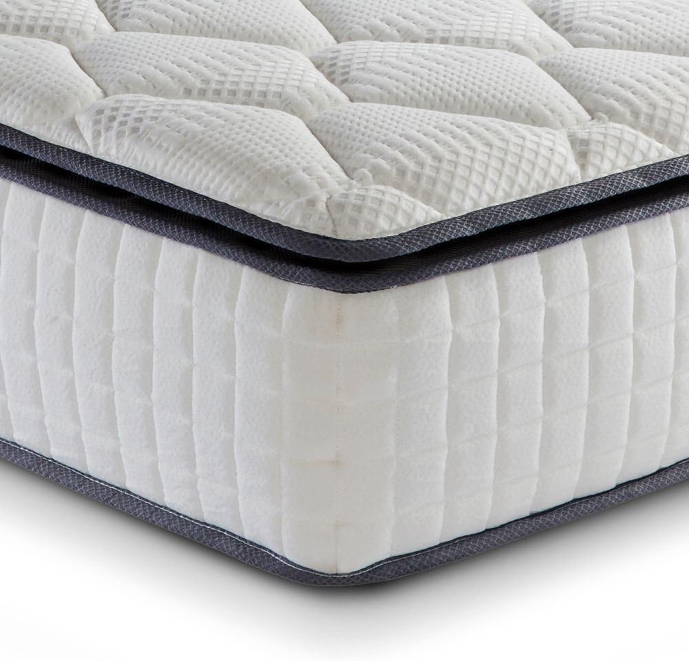 Memory Foam Pillow Top, Happy Beds SleepSoul Bliss 800 Pocket Spring