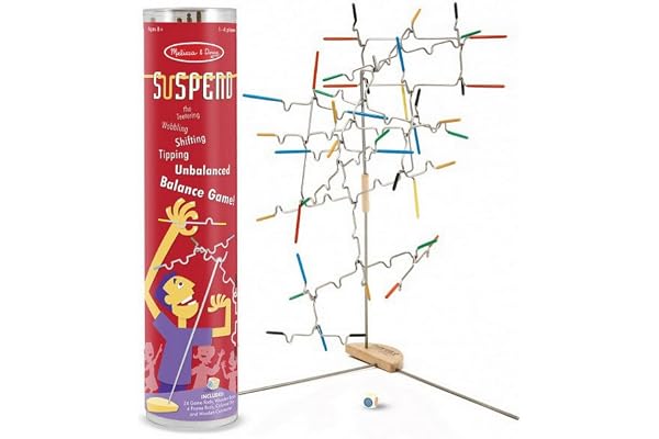 Melissa & Doug Suspend Family Game (31 pcs) - Wire Balance Game, Family Game Night Activities, For Kids Ages 8+
