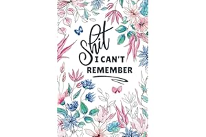 Book of Things I Can't Remember: The Ultimate Password Notebook & Logbook - Perfect Christmas, Birthday, and Secret Santa Gift for Women