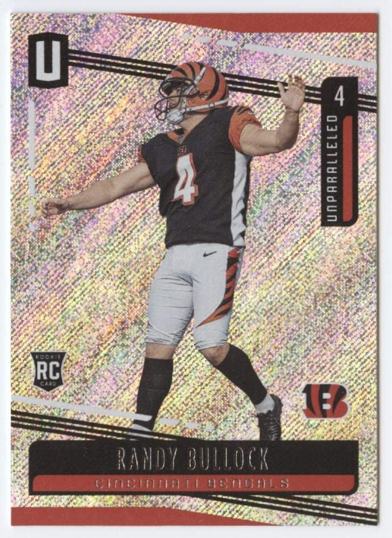 Amazon Com 2019 Panini Unparalleled 38 Randy Bullock Cincinnati Bengals Rc Rookie Nfl Football Trading Card Collectibles Fine Art