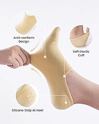 IDEGG No Show Socks Women & Men Low Cut Ankle Short