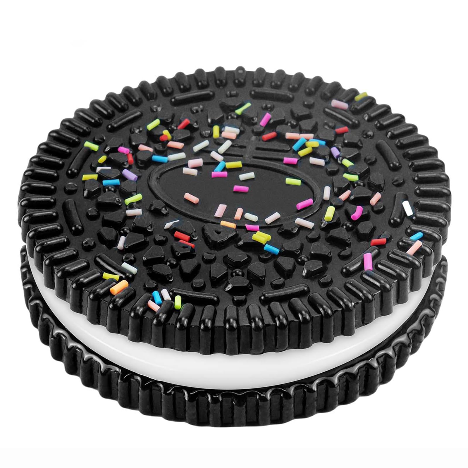 Photo 1 of Gytera Sticky Cookie Squishies Fidget Toys Adults, Squeeze Toys Sensory Toys for Kids with Autism, Stress Balls for Adults Fidgets Birthday Gifts Party Favors for Kids(1 Pack Large Black)