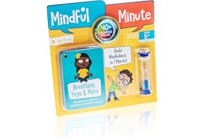 Open The Joy Mindful Minute Cards for Kids - Mindfulness Activities, Stress Relief, Emotional Regulation Tools, and Calming Strategies - Ages 5 and Up