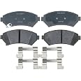 ATE Original Semi-Metallic Front Disc Brake Pad Set - Fits Select Audi Models, Quiet & Reliable