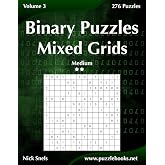 Binary Puzzles Mixed Grids - Medium - Volume 3 - 276 Puzzles