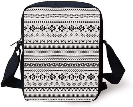 native american print luggage