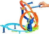 Hot Wheels Rapid Launch Loop Playset with 1:64 Die-Cast Car JBX65 view 5