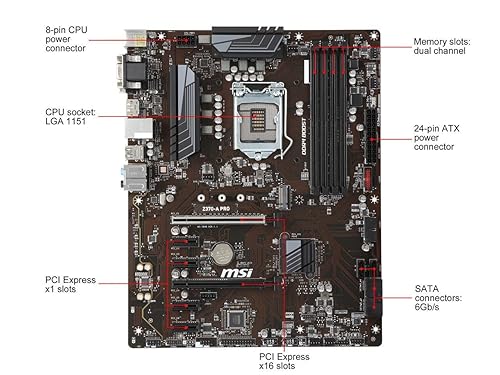 Sata Ports Z370a Pro Msi MSI PRO B760M-P DDR4 Series Professional