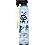 InterDynamics Certified A/C Pro Vent and Duct Cleaner, Odor Eliminator for Cars, Truck and HVAC, Professional Strength, 10 Oz