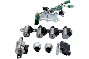 9PCS CVT JF011E RE0F10A F1CJA Valve Body Solenoid Kit Compatible with Nissan Altima Rogue Sentra