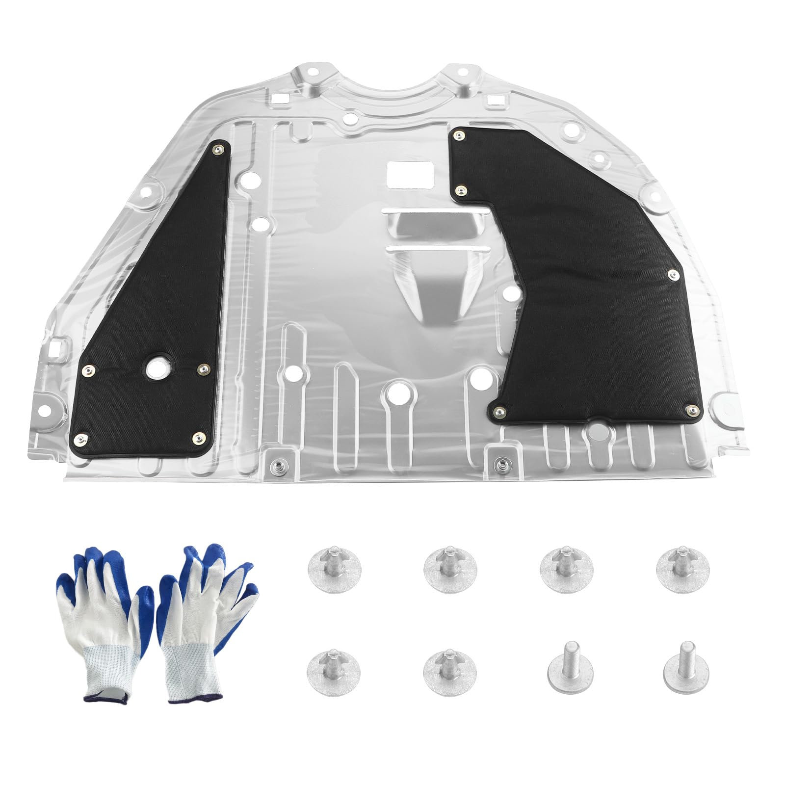 Photo 1 of Engine Splash Shield Guard Compatible with Honda Civic 2022 2023, Engine Case Guard Under Car Shield Cover OEM 74111T20A0 74111-T20-A00 Engine Splash Guard