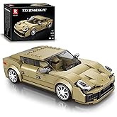 Reobrix 821 Porsche Panamera Building Blocks Set, 1:24 Scale Model Car Building Kit, Luxury Car Building Toy for Teens and Ad