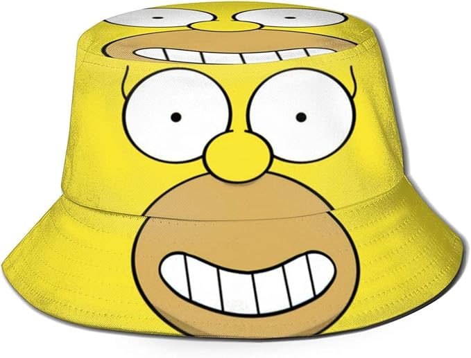 The Simpsons Bucket Hat, Summer Travel Vistor Outdoorfor Men/Women