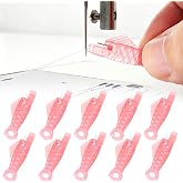 Bepisof 10 Pack Mini Pink Fish Type Needle Threader | Automatic Sewing Machine Needle Threader, Bobbin Winder, Simple Loop Threader, For Craft &amp; DIY