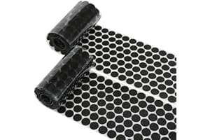 HAMADA Self Adhesive Dots, Strong Adhesive 450 Pcs (225 Pairs) 0.59 inch Diameter Sticky Back Nylon,Dots with Waterproof Sticky Glue Tapes, Suitable for Classroom, Office, Home