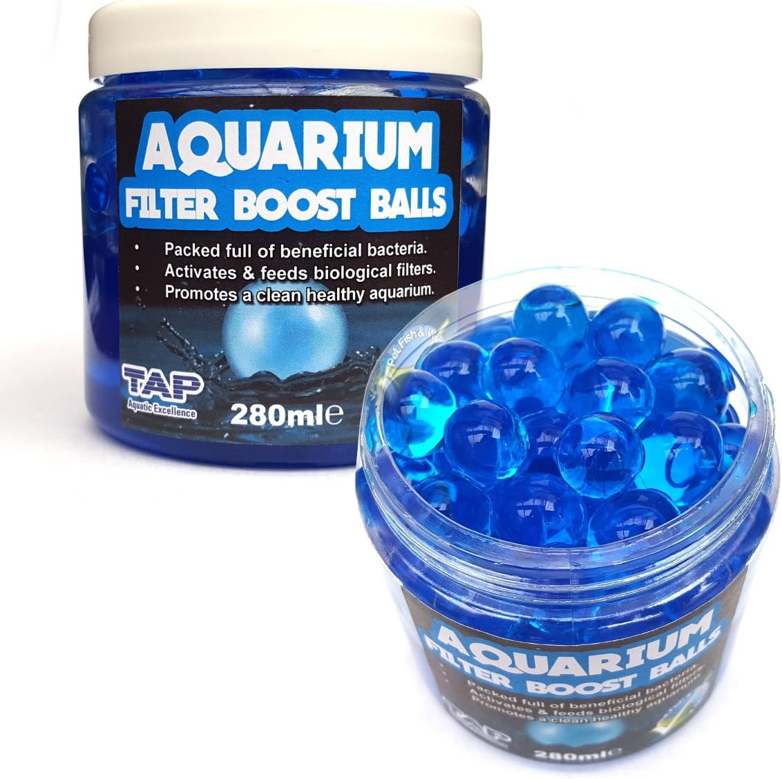 TAP Aquarium Filter Boost Balls Quick Start 280ml / 100 Balls (Pack of
