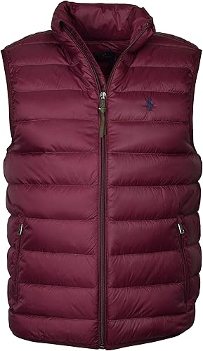 Polo puffer vest mens Clearance