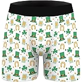 Ainuno Novelty Boxers Mens Funny Boxer Briefs Underwear Gag Gifts for Men No Fly