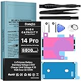 [8500mAh] Upgraded Battery for iPhone 14 pro, 2025