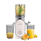 SUSTEAS Cold Press Juicer, 5.3" Feed Chute Slow