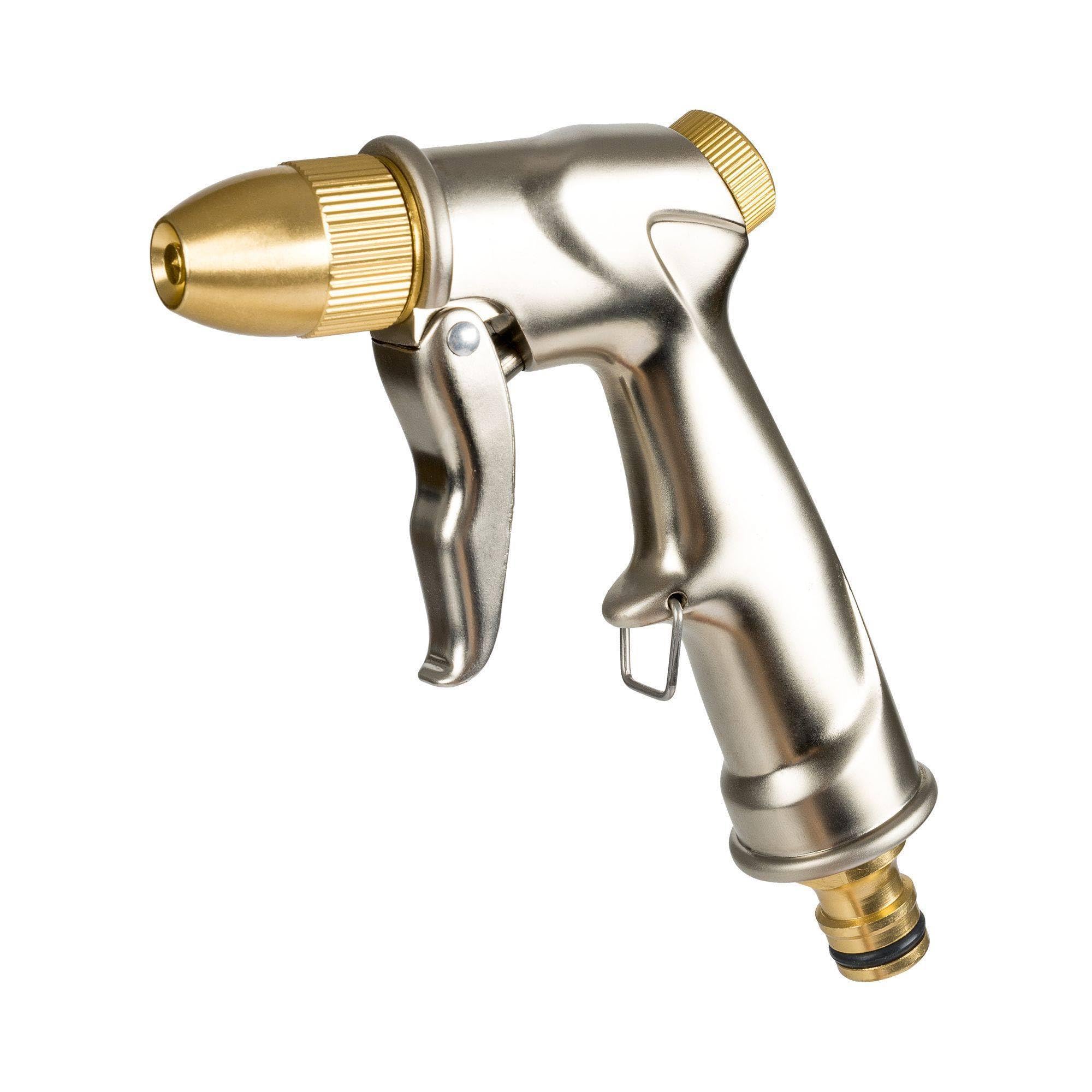 Cellfast Hand Sprinkler BRASS™, Made of Brass, Non-gradual Regulation, Delicate Mist/Strong Jet, 52-900