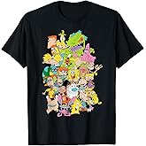 Nickelodeon Complete Nick 90s Throwback Character T Shirts Tees for Men and Women