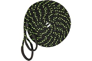 SGT KNOTS Vehicle Recovery Rope - Heavy Duty, Double Braided Nylon with Spliced Eye Loops for Emergency Towing Strap (3/8" x 