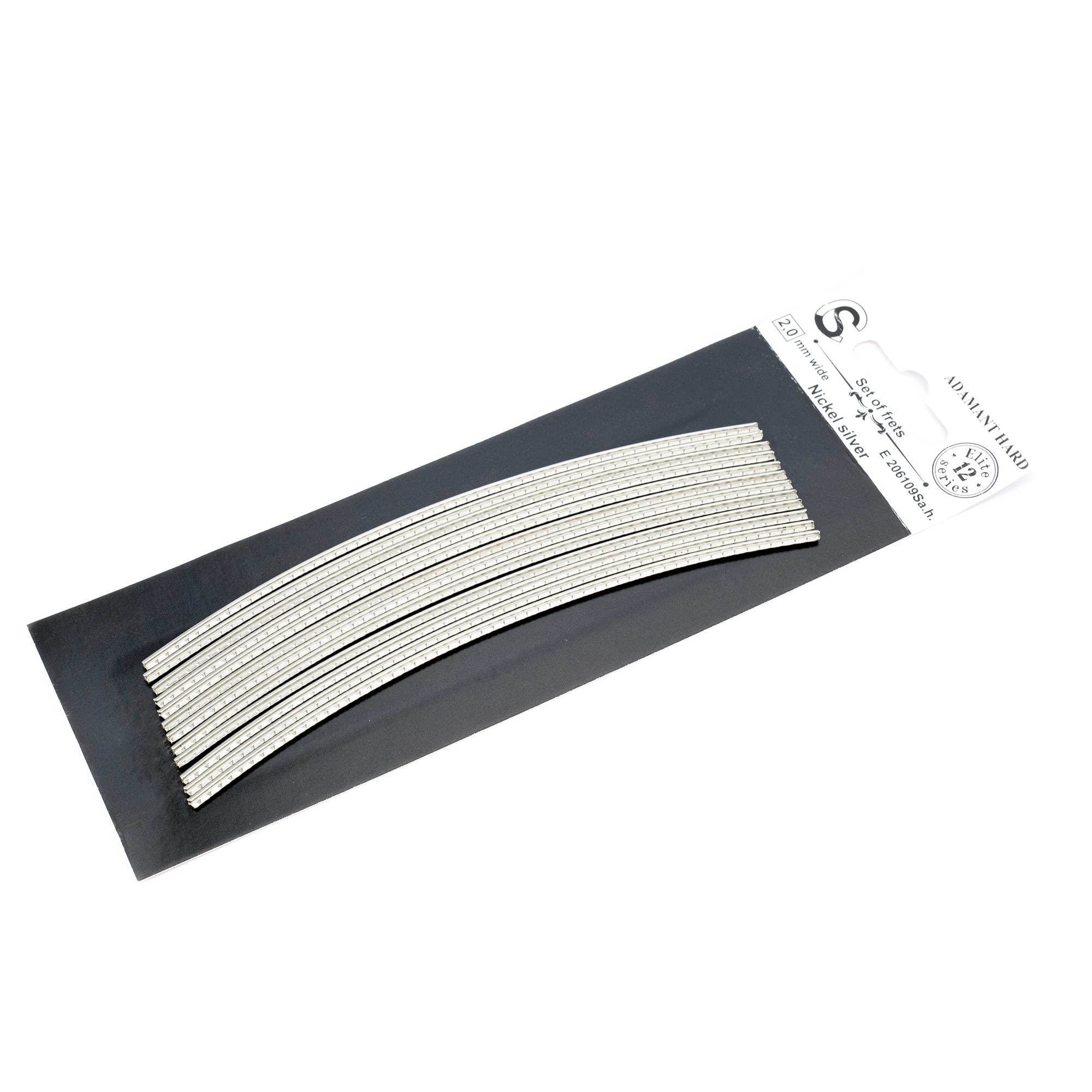 Sintoms E206109 Elite Series Nickel Silver Extra Hard 2.0mm Small Fret Wire Set for Vintage Fender Classic Acoustic Guitar