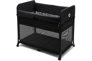 BUGABOO Stardust Play Yard - Portable Indoor and Outdoor - Foldable On the Go Play Yard - 1 Second Unfold (Black)
