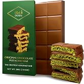 Rah Dubai Chocolate Bar Pistachio | Crunchy Loaded Viral Knafeh Chocolate Dubai with Pistachio Cream and Kataifi (7oz - 200g) The Crunchiest Kataifi Delight Perfect for Sharing, Shredded Phyllo Dough